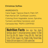 Christmas Softies Natural Sprinkles by Supernatural, Made in USA, No Artificial Dyes, Soy Free, Gluten Free, Corn Free, Vegan, 1LB