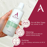 Alpha Skin Care Refreshing Face Wash | Anti-Aging Formula | Citric Alpha Hydroxy Acid (AHA) | Gently Cleanses, Purifies, Tones & Restores Ideal PH | For All Skin Types | 6 Fl Oz (2 Pack)