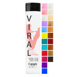 Celeb Luxury Viral Colorwash, Professional Semi-Permanent Hair Color Depositing Shampoo, Rose Gold