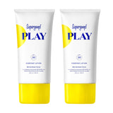 Supergoop! PLAY Everyday Lotion SPF 50-5.5 fl oz - 2 Pack - Broad Spectrum Body & Face Sunscreen for Sensitive Skin - Great for Active Days - Fast Absorbing, Water & Sweat Resistant