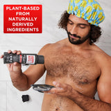 HAPPY NUTS Big Wood Body and Nut Wash - Moisturizing Men's Shower Gel, Natural Bodywash with Deep Cleanse for Sensitive Skin - Men's Body Soap (2 Pack, Big Wood)