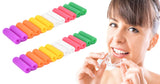 KISEER 24 Pcs Colorful Orthodontic Aligner Chewies for Aligner Chompers Aligner Trays Seaters, 6 Color