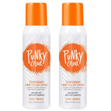 Punky Temporary Hair Color Spray, Tiger Orange, Non-Sticky, Non-Damaging Hair Dye Instant Vivid Hair Color, 3.5 oz, 2-Pack