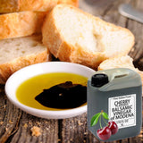 Cherry Balsamic Vinegar of Modena, Bulk, Catering, Restaurant-Quality, Salad Dressing, Vinaigrette, Reduction, 5-liter