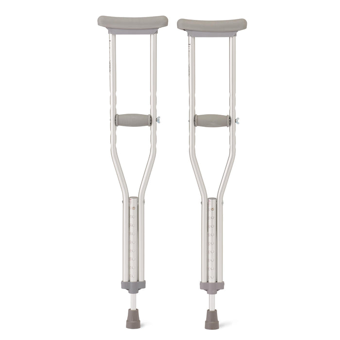 Medline Standard Aluminum Crutches, Youth