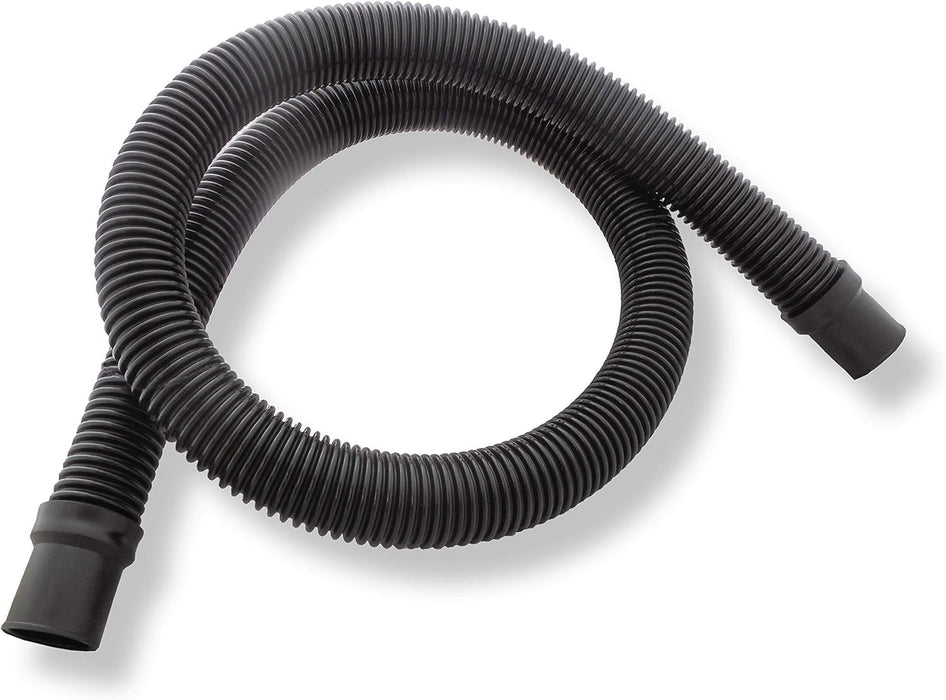 JED Pool Tools 60-345-06 Deluxe Filter Connecting Hose for Swimming Pool, 1-1/2-Inch by 6-Feet, Black