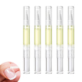 Radiant Nail Growth Oil, Radiant Nail Growth Oil Pen, Nail Strengthener, Cuticle Oil for Nails, for Moisturize Strengthen Brighten Nails Care (5 Pcs)