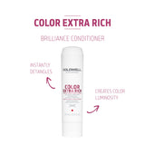 Goldwell Dualsenses Color Extra Rich Brilliance Conditioner, 10.1 Fl Oz (Pack of 1)