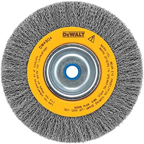 Dewalt 6 In. Crimped Wire Wheel Medium Face