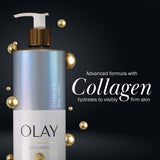 Olay Firming & Hydrating Body Lotion with Collagen, 17 fl oz Pump, (Pack of 4)