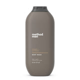 Method Men Body Wash, Cedar + Cypress, Paraben and Phthalate Free, 18 FL Oz (Pack of 3)