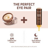 Caffeine Eye Cream for Dark Circles: Under Eye Serum for Puffiness Bags Wrinkles Fine Lines - Anti Aging Firming Tightening 0.5oz/15g