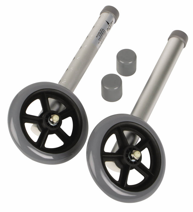 Medline Walker Replacement Casters, 3 Inch