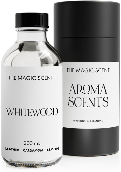 The Magic Scent "Whitewood" Oils for Diffuser - HVAC, Cold-Air, & Ultrasonic Diffuser Oil - HVAC scents Inspired by The 1 Hotel, Miami Beach - Essential Oils for Diffusers Aromatherapy (200 ml)