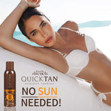 Body Drench Quick Tan Instant Self-Tanner, Bronzing Spray, Medium Dark, 6 oz, (1-Pack)