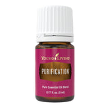 Young Living Purification Essential Oil - 5ml Pure and Refreshing Aroma, Blend of Citronella, Lavender, Lemongrass, Myrtle, Rosemary, and Tea Tree