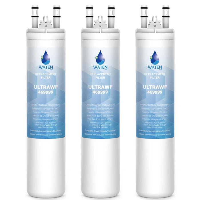 ULTRAWF Water Filter Compatible with Frigidaire ULTRAWF, Pure Source Ultra,Replacement water filter for ULTRAWF,3 PACK