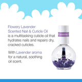 Flowery Lavender Scented Cuticle Oil, 0.5 oz, 2 Pack