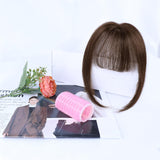 NAYOO Bangs Hair Clip in Bangs Human Hair 360° Cover Wipsy Bangs Hair for Women, 2 Secure Clips in Full Fringe Fake Bangs Hair Toppers for Women Girls Daily Wear (3D Wispy Bangs, Dark Brown)