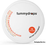 Tummydrops Organic Variety Pack: The Organic Ginger Goodness Pack (1 tin each Spicy Ginger, Sweet Ginger Pear, & Double Ginger Peach-Total of 54 Drops)