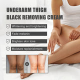 Plymun 3Pcs Snow Bleach Cream for Private Part, Intimate Areas-Underarm, Neck, Armpit, Knees, Elbows, Dark Spot Remover Cream