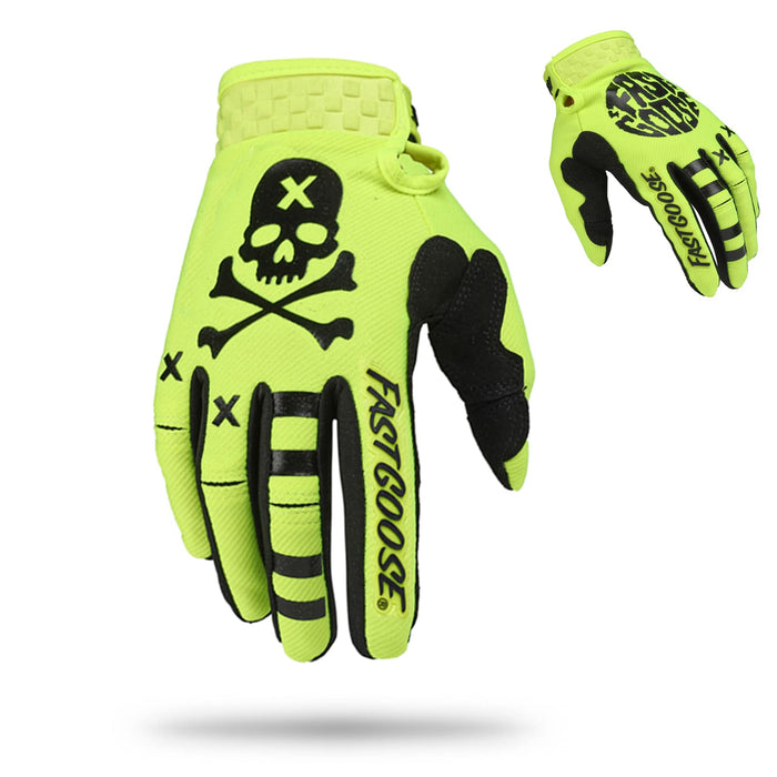 FASTGOOSE Dirt Bike Motorcycle Gloves - Motocross, Motorbike & ATV Off Road Racing Sports Cycling Glove