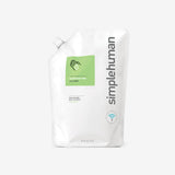 simplehuman Cucumber Moisturizing Liquid Hand Soap Refill Pouch, 34 Fl. Oz, Pack of 6