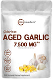 Micro Ingredients Odorless Garlic Softgels – 7500 mg per Serving – 300 Count