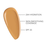 Dermablend Smooth Liquid Foundation with SPF 25, 1 Fl. Oz, 40N Chestnut, For Medium Skin with Neutral Undertones