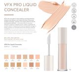 FARMASI Vfx Pro Liquid Concealer Makeup, All-in-one Full Coverage, Highly Pigmented Concealer for All Skin Type, Hide Shadows & Imperfections, Enhance Skin Fullness Foundation Concealer 0,24 Fl Oz N01