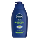 NIVEA Men Maximum Hydration Body Wash, Aloe Vera Body Wash for Dry Skin, 30 Fl Oz Pump Bottle