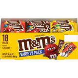 M&M'S Full Size Chocolate Halloween Candy Assortment - 30.58oz/ 18ct Bulk Candy Box