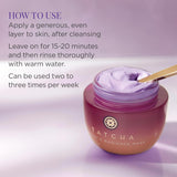 Tatcha The Violet-C Radiance Mask: Creamy Firming Soft, Glowing Skin 1.7 oz NEW