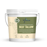 Stellar - Beef Tallow - 100% Grass-Fed & Finished - Good for Cooking, Baking and Frying - Food Grade - 3 LBS