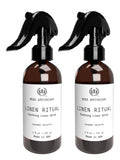 Muse Bath Apothecary Linen Ritual - Aromatic, Soothing, and Relaxing Linen Spray for Bedding, Laundry and Fabric Spray Freshener - Infused with Natural Aromatherapy Essential Oils - Lavender Serenity