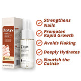 7 Days Nail Growth and Strengthening Serum,Nail Growth and Strength Serum,20ml Nail Growth & Strengthening Oil Serum,Stronger Nails in 1 Week Nail Strengthening Treatment(5PCS)