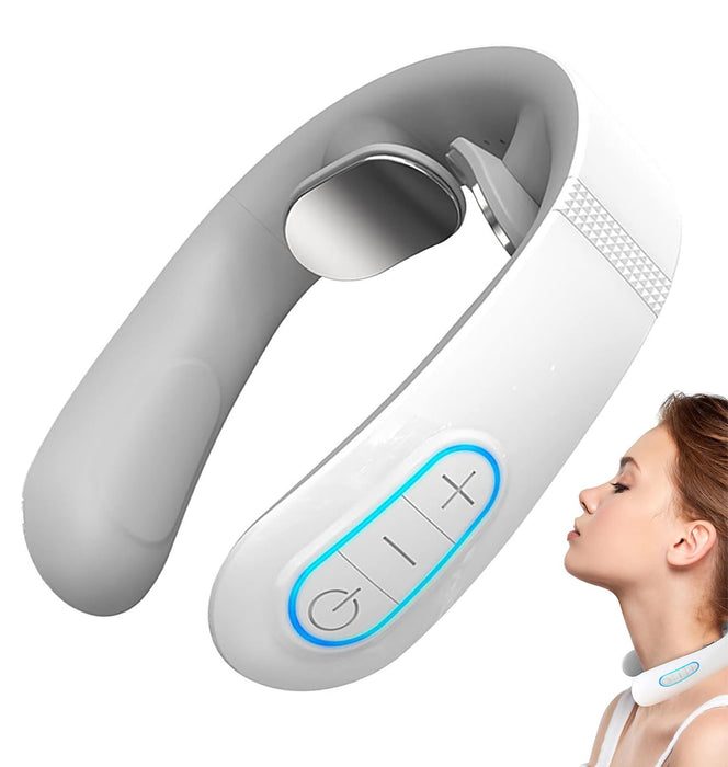 DOMISIGN Neck Massager – Portable Relaxation Device with 12 Modes
