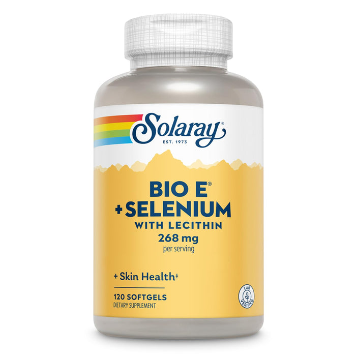 Solaray Bio E with Selenium Supplement, 400iu, 120 Count