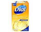 Dial Antibacterial Soap Bar, Gold, 6 Count (Pack of 2)