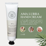 AMA LURRA A NATURAL TALE Natural Hand Lotion for Dry Hands – Moisturizing Handcream for Working Hands with Vitamin E Cream & Shea Butter – Enriching Coconut Hand Repair Balm, 2.3 Oz.