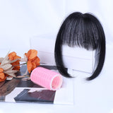 NAYOO Bangs Hair Clip in Bangs Human Hair 360° Cover Wipsy Bangs Hair for Women, 2 Secure Clips in Full Fringe Fake Bangs Hair Toppers for Women Girls Daily Wear