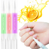 SULLMAR 28pcs Nail Cuticle Oil Pen Gel Nail Oil Pen Nail Nourishment Polish With Vitamins Moisturized Gel Nail Polish Repair Pen For Gel Nails Care