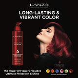 L'ANZA Healing ColorCare Trauma Treatment, Hair Treatment for Dry Damaged Hair, Extends Color Longevity, For Healthy and Vibrant Color with Split End Repair & Hair Shine, Luxury Hair Care (33.8 Fl Oz)