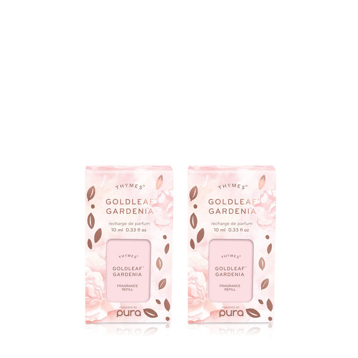 Thymes Goldleaf Gardenia Pura Smart Home Plug-in Diffuser Refills - Pack of 2