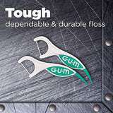 GUM Professional Clean Plus Dental String Flosser Picks, Fresh Mint, Shred-Resistant Floss, 6 bags X 60ct (360 Flossers)