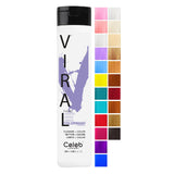 Celeb Luxury Viral Colorwash, Professional Semi-Permanent Hair Color Depositing Shampoo, Pastel Lavender, 8.25 Fl Oz (Pack of 1)