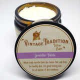 Vintage Tradition Beef Tallow All Purpose Balm – Healing, Hydrating Lavender Oil Skin Care Salve Replaces Body Lotion, Hand Cream, More – Essential Oil, Olive Oil, and Grass-Fed Tallow, 2 fl. oz.