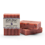 Indigo Wild Zum Bar Goat's Milk Soap - Mother's Day Gift - Patchouli-Orange - 3 oz (3 Pack)