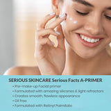 Serious Skincare INSTA-TOX Instant Wrinkle Smoothing Facial Serum .75 oz & A Primer Line Filler Makeup Primer 1 oz. - Improves Appearance of Fine Lines, Wrinkles and Enlarged Pores