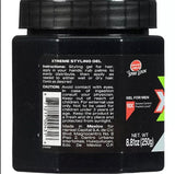 Wet Line Xtreme Reaction Black Ultimate Hold Gel, 8.8 Ounce - SET OF 2